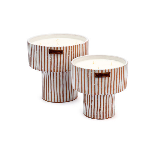 BOUGIE COUPE ZEBRE TERRA/KAMOUN