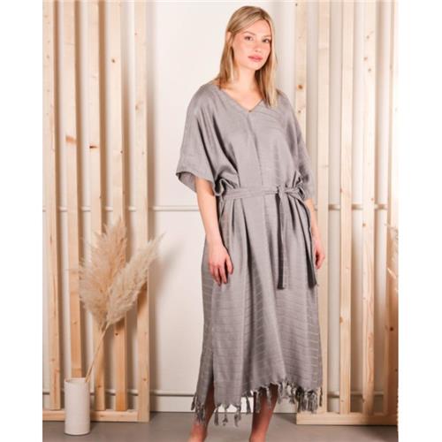 Bamboo Kaftans / Granite / Free Size