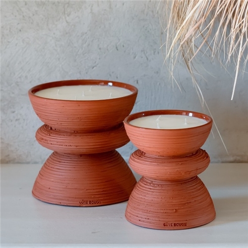 Candle Tamtam Strie Terracota Oasis De Coriande