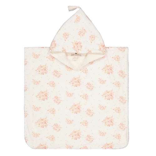 Printed Bath Poncho Pepito with Terry Lining