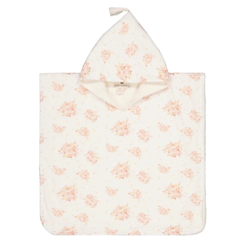 Printed Bath Poncho Pepito with Terry Lining / Bouqet / 4-6