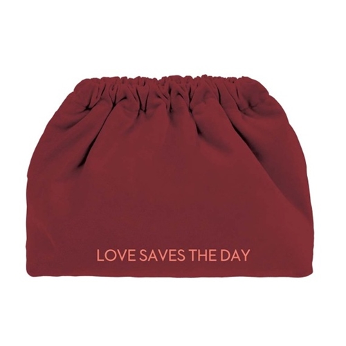 Velvet Clutch Bag Love Saves The Day