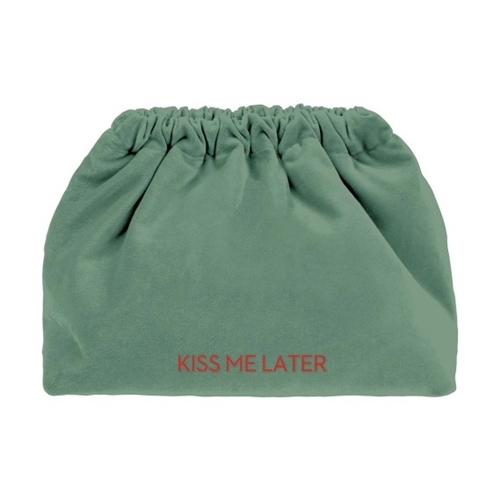 Velvet Clutch Bag Kiss Me Later