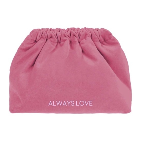 Velvet Clutch Bag Always Love