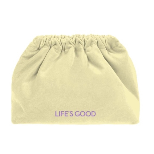 Velvet Clutch Bag Life'S Good