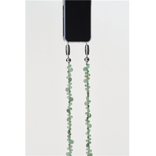 Faceted Gemstone Crossbody / aventurine
