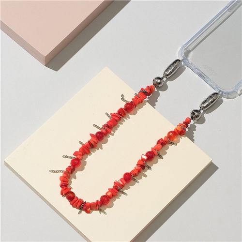Stone and Fringe wristlet