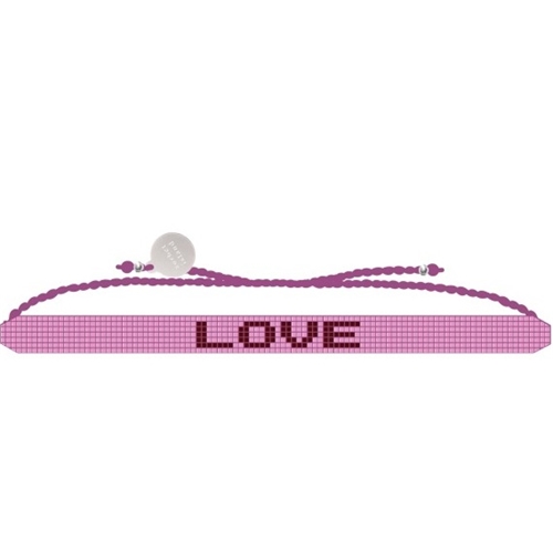 Handmade Glass Beads Friendship "Love" Bracelet