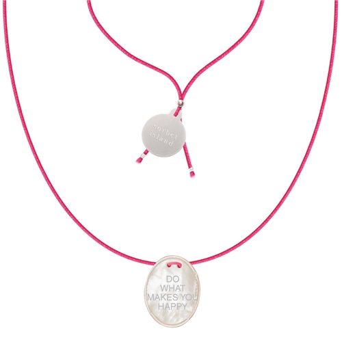 Fildisi Necklace "Do What Makes You Happy"
