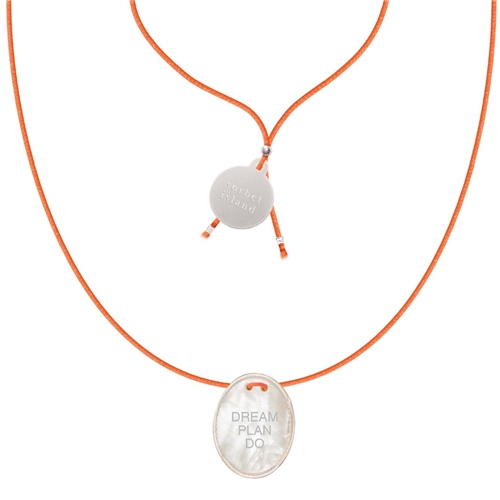 Fildisi Necklace "Dream Plan Do"