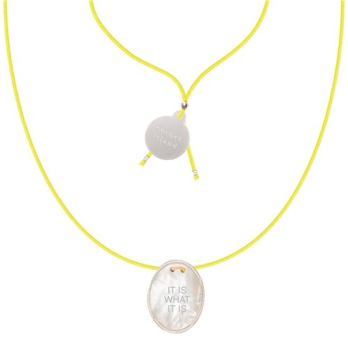 Fildisi Necklace "It Is What It Is"