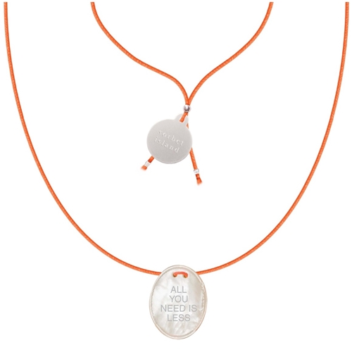 Fildisi Necklace "All You Need Is Less"