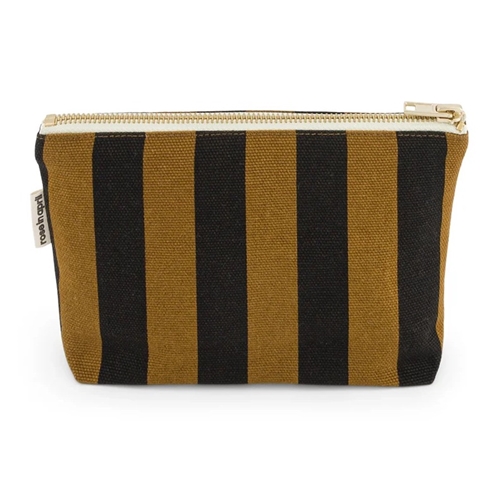 Sofia Pouch / Stripes Cumin/Black
