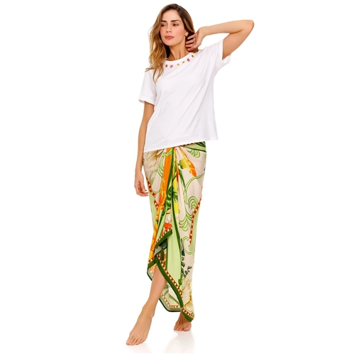 Marine Tassel Cover Up 17809