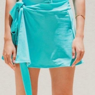 Kara Skort/Shimmery Blue