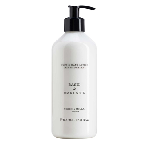 Cereria Molla Body & Hand Lotion 500ml / Basil & Mandarin