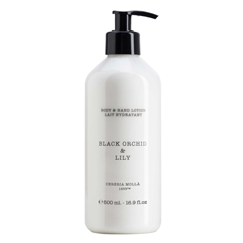 Cereria Molla Body & Hand Lotion 500ml / Black Orchid & Lily