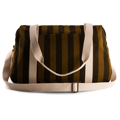 Maternity Bag / Stripes Cumin/Black