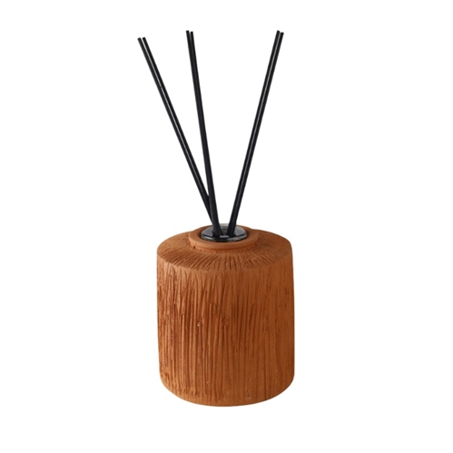 DIFFUSEUR CERAMIQUE STRIEE TERRACOTTA/KAMOUN