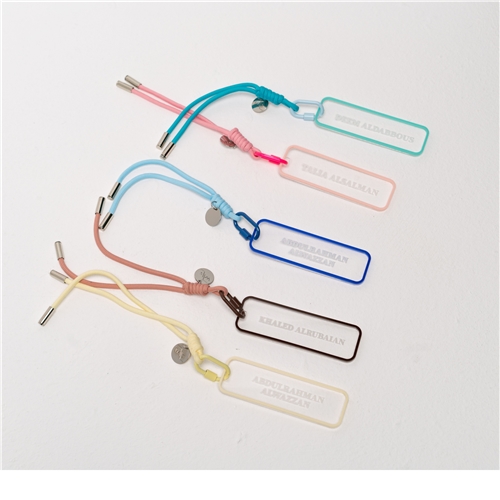 Hook on cord keychain