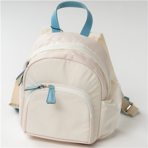 Zaino Small Cordura / White with Light Blue