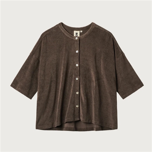 Naram Oversized Shirt / Coffee
