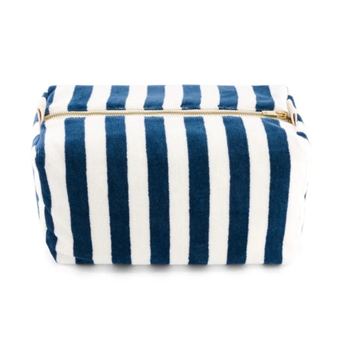 Toilet Bag Vic / Stripes Blue Midnight