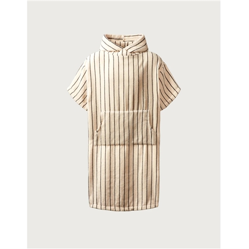 Bongusta/Naram Adult Poncho Creme & Ink