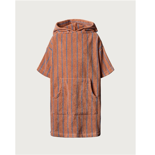 Bongusta/Naram Kids Poncho Camel & Ultramarine