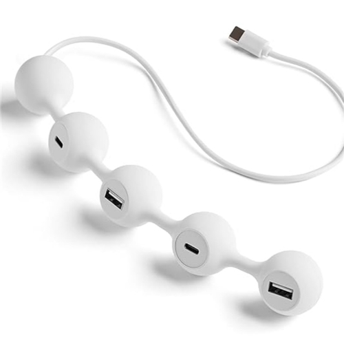 Lexon Peas Hub C / White