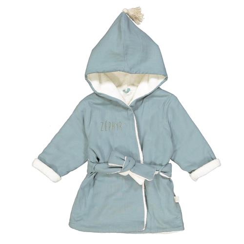 Petit Picotin Bathrobe / Mint With Water