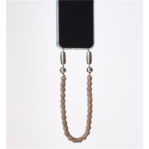 Linked pave wristlet/gold