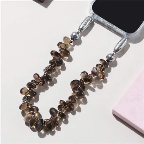 Smoky Quartz Wristlet