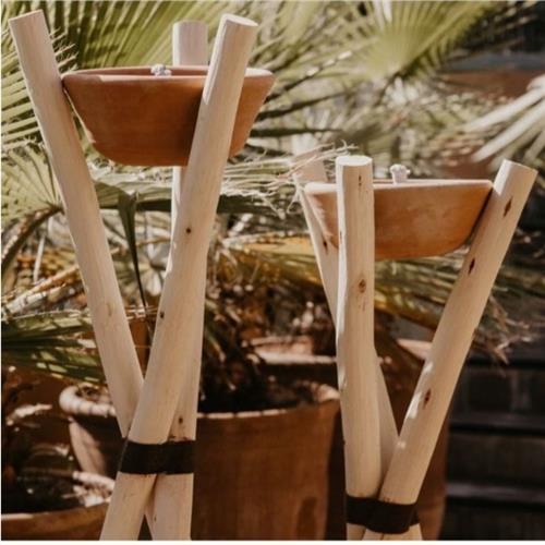 Candle Pot / Natural