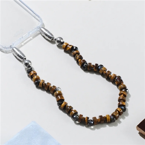 Teardrop Tile Wristlet / Tiger Eye