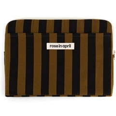 Laptop Bag/ Octave/Stripes Cumin/Black
